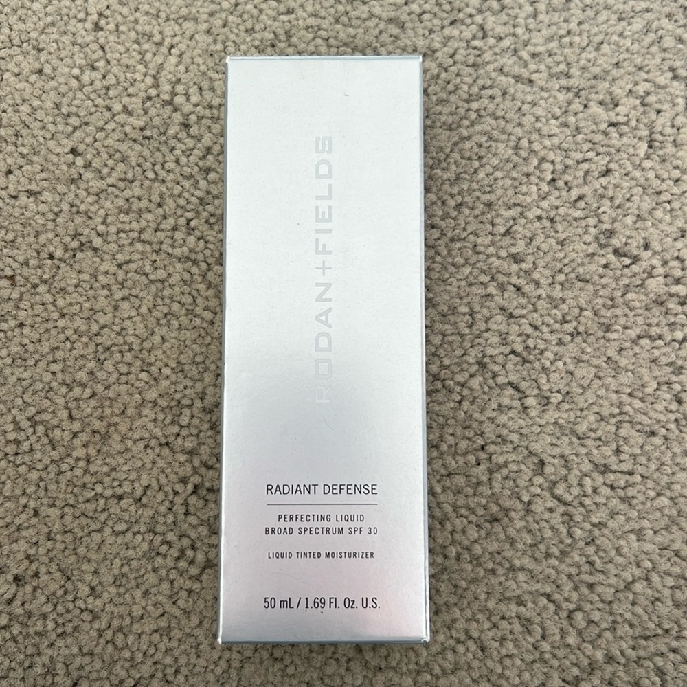 Rodan + Fields Radiant Defense Liquid Tinted Moisturizer Broad Spectrum SPF 30!